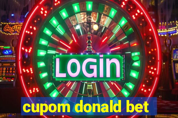 cupom donald bet